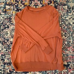 Rust aerie sweatshirt, small